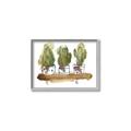 Picture of Splashed Cactus II  _GroupedProduct_Rectangle_Landscape_Canvas_Framed_