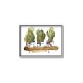 Picture of Splashed Cactus II  _GroupedProduct_Rectangle_Landscape_Canvas_Framed_