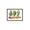Picture of Splashed Cactus II  _GroupedProduct_Rectangle_Landscape_Canvas_Framed_