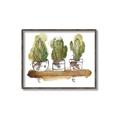 Picture of Splashed Cactus II  _GroupedProduct_Rectangle_Landscape_Canvas_Framed_