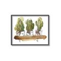 Picture of Splashed Cactus II  _GroupedProduct_Rectangle_Landscape_Canvas_Framed_