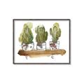 Picture of Splashed Cactus II  _GroupedProduct_Rectangle_Landscape_Canvas_Framed_