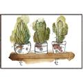Picture of Splashed Cactus II  _GroupedProduct_Rectangle_Landscape_Canvas_Framed_