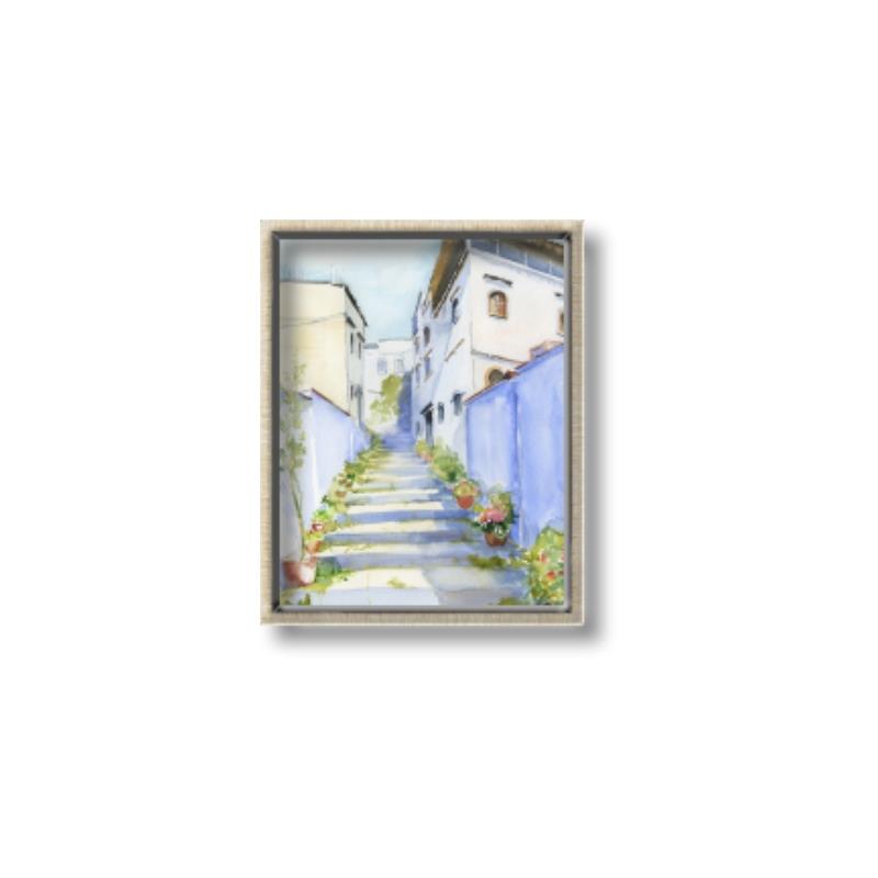 Picture of Streetsville II  _GroupedProduct_Rectangle_Portrait_Canvas_Framed_