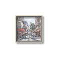 Picture of European Cafe Bar _GroupedProduct_Square_Canvas_Framed_