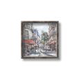 Picture of European Cafe Bar _GroupedProduct_Square_Canvas_Framed_