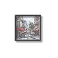 Picture of European Cafe Bar _GroupedProduct_Square_Canvas_Framed_