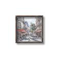 Picture of European Cafe Bar _GroupedProduct_Square_Canvas_Framed_