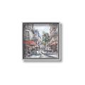 Picture of European Cafe Bar _GroupedProduct_Square_Canvas_Framed_