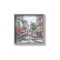 Picture of European Cafe Bar _GroupedProduct_Square_Canvas_Framed_