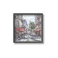 Picture of European Cafe Bar _GroupedProduct_Square_Canvas_Framed_