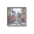 Picture of European Cafe Bar _GroupedProduct_Square_Canvas_Framed_
