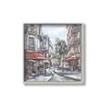 Picture of European Cafe Bar _GroupedProduct_Square_Canvas_Framed_