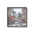 Picture of European Cafe Bar _GroupedProduct_Square_Canvas_Framed_