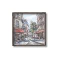 Picture of European Cafe Bar _GroupedProduct_Square_Canvas_Framed_
