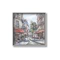 Picture of European Cafe Bar _GroupedProduct_Square_Canvas_Framed_