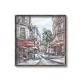 Picture of European Cafe Bar _GroupedProduct_Square_Canvas_Framed_