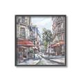 Picture of European Cafe Bar _GroupedProduct_Square_Canvas_Framed_