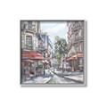 Picture of European Cafe Bar _GroupedProduct_Square_Canvas_Framed_