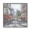 Picture of European Cafe Bar _GroupedProduct_Square_Canvas_Framed_