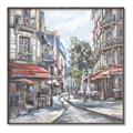 Picture of European Cafe Bar _GroupedProduct_Square_Canvas_Framed_