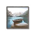 Picture of At the Dock  _GroupedProduct_Square_Canvas_Framed_