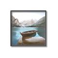 Picture of At the Dock  _GroupedProduct_Square_Canvas_Framed_