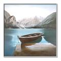 Picture of At the Dock  _GroupedProduct_Square_Canvas_Framed_