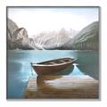 Picture of At the Dock  _GroupedProduct_Square_Canvas_Framed_