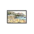 Picture of Coastal vibes I _GroupedProduct_Rectangle_Landscape_Canvas_Framed_