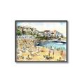 Picture of Coastal vibes I _GroupedProduct_Rectangle_Landscape_Canvas_Framed_