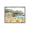Picture of Coastal vibes I _GroupedProduct_Rectangle_Landscape_Canvas_Framed_