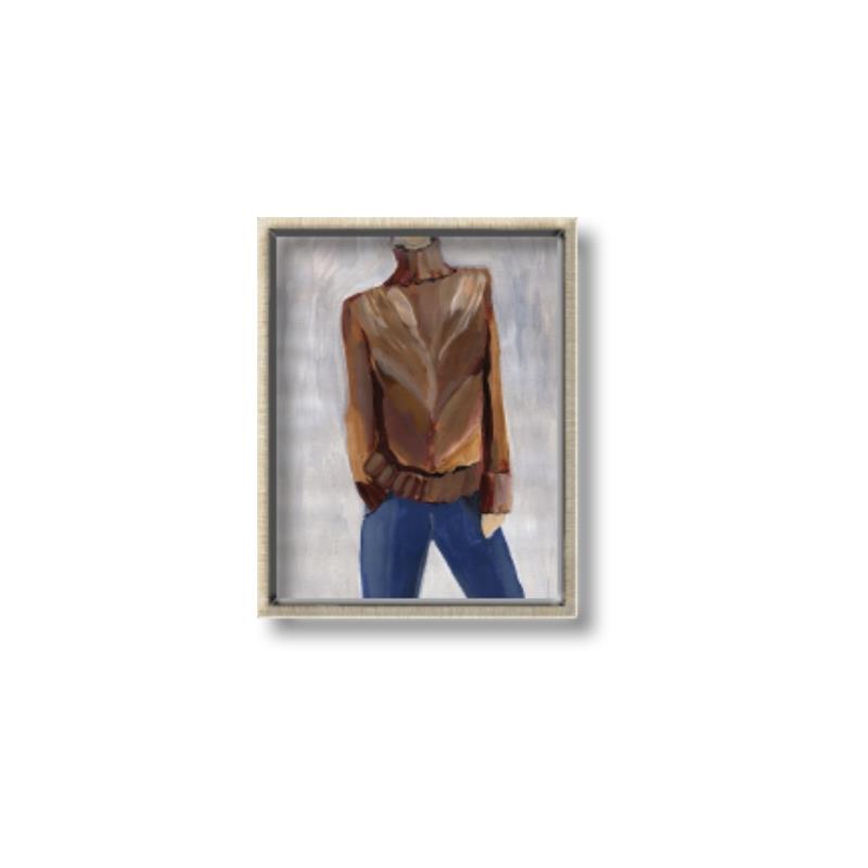 Picture of Fashion Game I  _GroupedProduct_Rectangle_Portrait_Canvas_Framed_