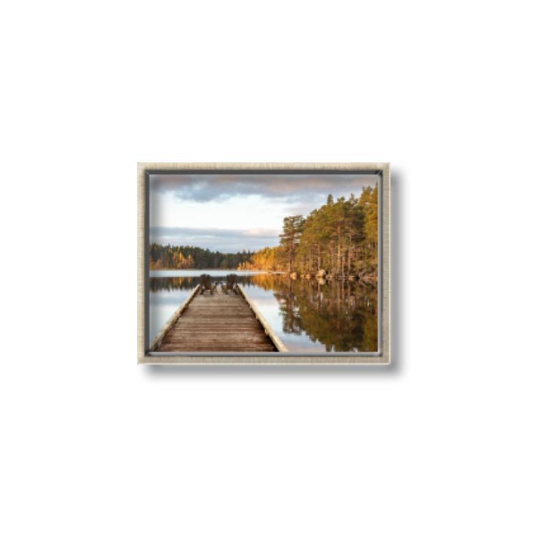Picture of Waiting at the dock  _GroupedProduct_Rectangle_Landscape_Photography _GroupedProduct_Rectangle_Landscape_Canvas_Framed_