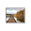 Picture of Waiting at the dock  _GroupedProduct_Rectangle_Landscape_Photography _GroupedProduct_Rectangle_Landscape_Canvas_Framed_