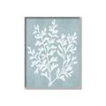 Picture of Coral Leaves I _GroupedProduct_Rectangle_Portrait_Canvas_Framed_