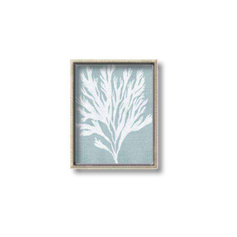 Picture of Coral Leaves II _GroupedProduct_Rectangle_Portrait_Canvas_Framed_