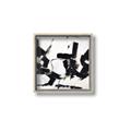 Picture of Black Abstract with Fine Line _GroupedProduct_Square_Canvas_Framed_