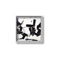 Picture of Black Abstract with Fine Line _GroupedProduct_Square_Canvas_Framed_