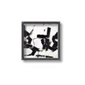 Picture of Black Abstract with Fine Line _GroupedProduct_Square_Canvas_Framed_