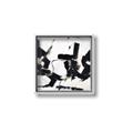 Picture of Black Abstract with Fine Line _GroupedProduct_Square_Canvas_Framed_