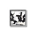 Picture of Black Abstract with Fine Line _GroupedProduct_Square_Canvas_Framed_