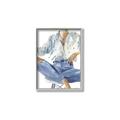 Picture of Blue Jeans I _GroupedProduct_Rectangle_Portrait_Canvas_Framed_