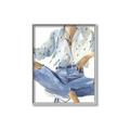 Picture of Blue Jeans I _GroupedProduct_Rectangle_Portrait_Canvas_Framed_