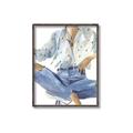 Picture of Blue Jeans I _GroupedProduct_Rectangle_Portrait_Canvas_Framed_