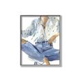 Picture of Blue Jeans I _GroupedProduct_Rectangle_Portrait_Canvas_Framed_