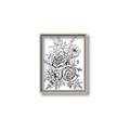 Picture of Sketched Flower I _GroupedProduct_Rectangle_Portrait_Canvas_Framed_