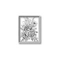 Picture of Sketched Flower I _GroupedProduct_Rectangle_Portrait_Canvas_Framed_