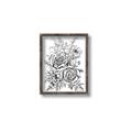 Picture of Sketched Flower I _GroupedProduct_Rectangle_Portrait_Canvas_Framed_