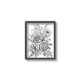 Picture of Sketched Flower I _GroupedProduct_Rectangle_Portrait_Canvas_Framed_